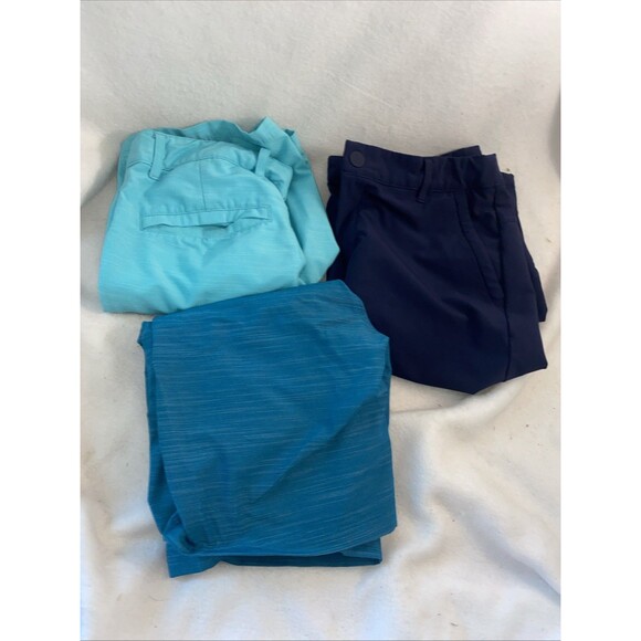 Art Class Boys Shorts 10-12 Shorts Golf UPF Sport Atheltic Light Teal Blue - Picture 1 of 13